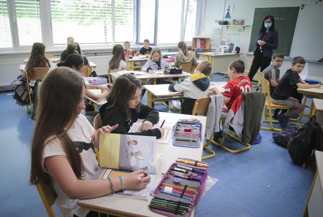 Odločitev za posamezen model izobraževanja bo, kot piše v priporočilih, sprejela vlada oziroma pristojna ministrica. FOTO: Jože Suhadolnik/Delo