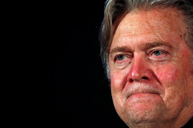 Steve Bannon je povezoval skrajno desnico na globalni ravni. FOTO: Alessandro Bianchi/Reuters