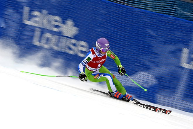 Ilka Štuhec bo morala počakati še lep čas do naslednje tekme za svetovni pokal v Severni Ameriki. FOTO: USA Today Sports