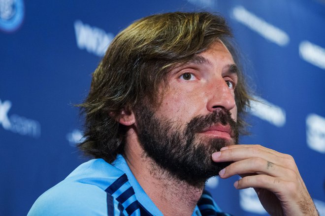 Andrea Pirlo si je že zavihal rokave v Torinu. FOTO: AFP