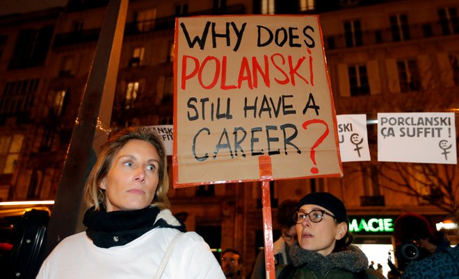 Režiserja so izločili tudi iz podelitev francoskih nagrad cezar. FOTO: Charles Platiau/Reuters