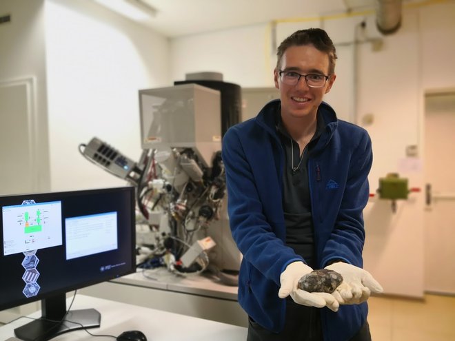 Bojan Ambrožič je magister inženir geologije, zaposlen v Centru odličnosti nanoznanosti in nanotehnologije. FOTO: Osebni arhiv