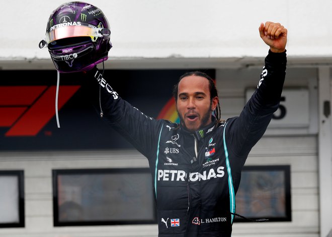 Lewis Hamilton je bil prvi temnopolti svetovni prvak v formuli 1.&nbsp; FOTO: Leonhard Föger/Reuters