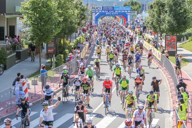 Štart Maratona Franja BTC City 2019 FOTO: Prijavim.se