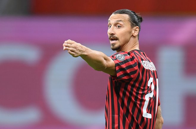 Zlatan Ibrahimović bo še naprej igralsko poživljal v zadnjih letih anemični AC MIlan. FOTO: Daniele Mascolo/Reuters