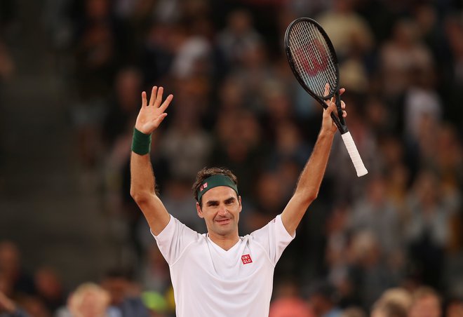 Švicarski teniški zvezdnik Roger Federer je izrazito močan karakter, ki mu stres in pritisk težko prideta do živega. Foto Reuters