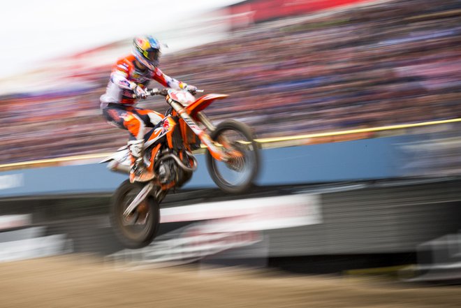 Jeffrey Herlings je najboljše začel sezono. FOTO: Vincent Jannink/AFP