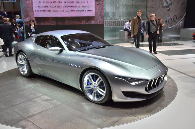 Maserati alfieri je bila leta 2014 študija, zdaj naj bi postal super električni športnik. Foto Gašper Boncelj