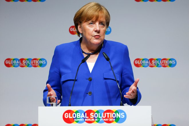 Angela Merkel je poudarila, da vsa evropska gospodarstva rastejo in se povsod zmanjšuje brezposelnost. FOTO: Reuters