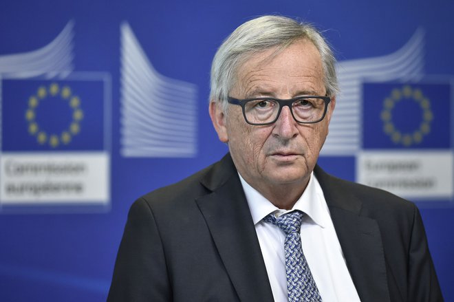 Jean Claude Juncker je Janši poslal čestitko. FOTO: John Thys/AFP