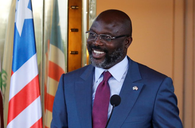 George Weah je po karieri postal liberijski predsednik.