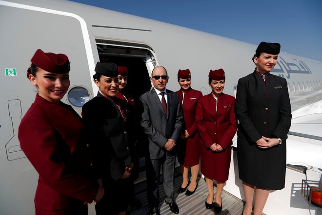 Prvak Qatar Airwaysa težko brzda jezik. Foto Reuters