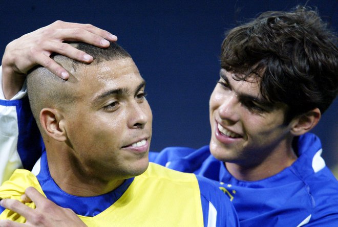 Kaka in Ronaldo FOTO: Paulo Whitaker/Reuters