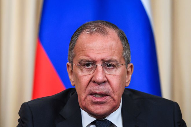 Rusija je zadovoljna, da sodeluje v okviru G20, je zatrdil Lavrov. FOTO: Kirill Kudryavtsev/AFP