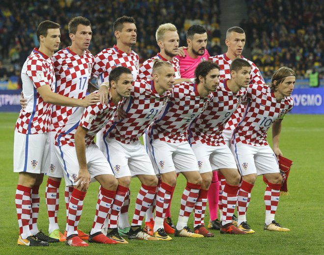 Hrvaška reprezentanca. Foto Efrem Lukatsky Ap