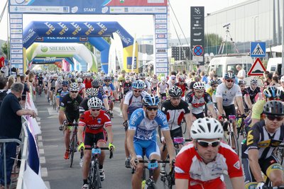 Štart velikega maratona Franja v Ljubljani,  14. Junija 2015