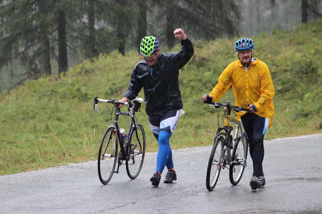 Navada je, da ima skupina kolesarjev vodjo, ta je največkrat tisti, ki je skupino zbral skupaj. FOTO: Miroslav Cvjetičanin