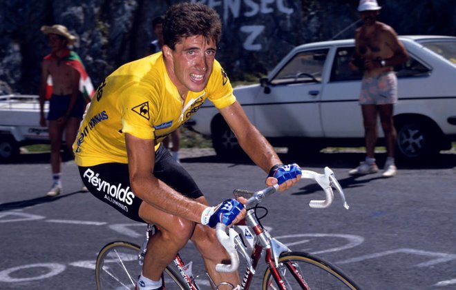 Pedro Delgado, zmagovalec dirke po Franciji leta 1988. FOTO: Arhiv Pinarello