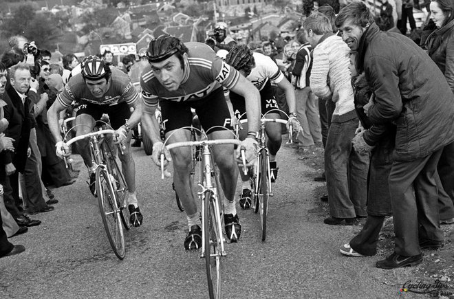 Roger de Vlaminck, Eddy Merckx en Freddy Maertens, foto Cor Vos©
