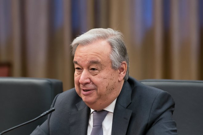 Antonio Guterres, Generalni sekretar ZN. Foto: Pool/Reuters