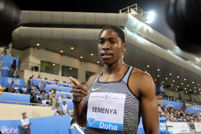 Caster Semenya je prirojena posebnost omogočala tekaško prednost pred drugimi atletinjam. FOTO: Ibraheem Al Omari/Reuters