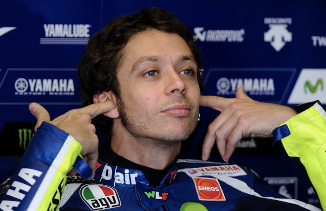 Valentino Rossi se ne meni za govorice. FOTO: Cristina Quicler/AFP