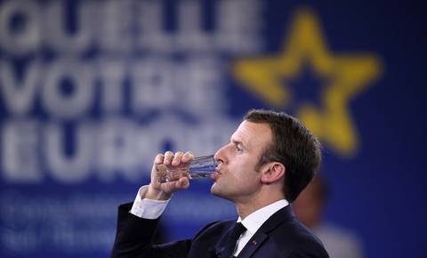 Emmanuel Macron. FOTO:&nbsp;Reuters