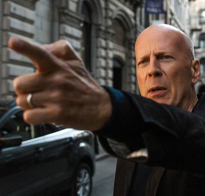 Bruce Willis v filmu Death Wish, preveden kot kot Paul Kersey ne oprošča. FOTO: Dokumentacija Dela.