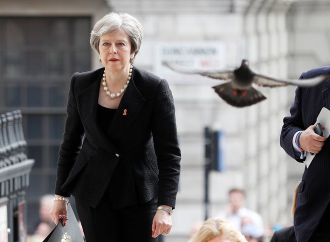 Britanska premierka Theresa May. FOTO: REUTERS/Peter Nicholls