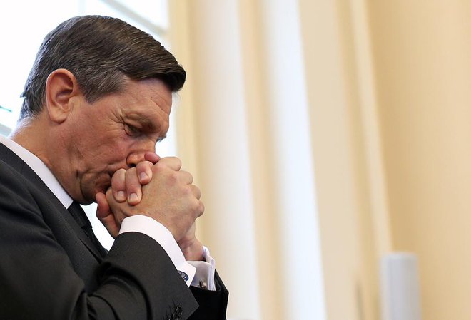 Pahor je v odzivu dejal, da je v slovenski politiki praktično od ustanovitve samostojne države, pri čemer je bil z njo v dobrem in slabem. FOTO: Tomi Lombar/Delo