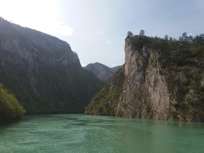 Kanjon reke Drine FOTO: Helena Kocmur/