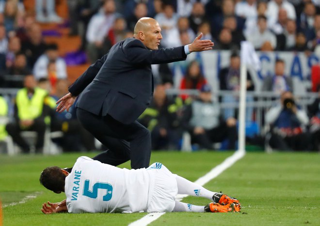 Zinedine Zidane je uspešen tudi v trenerski vlogi. FOTO:<br />
Reuters