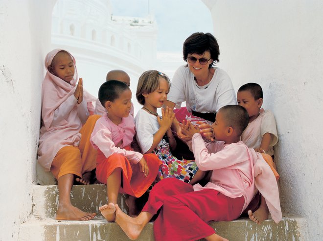 S Kajo v Burmi leta 1995.
