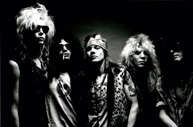 Ameriška rock skupina Guns N&#39; Roses. FOTO: Arhiv zasedbe