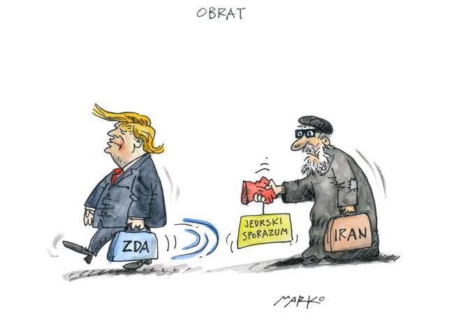 Obrat Karikatura: Marko Kočevar