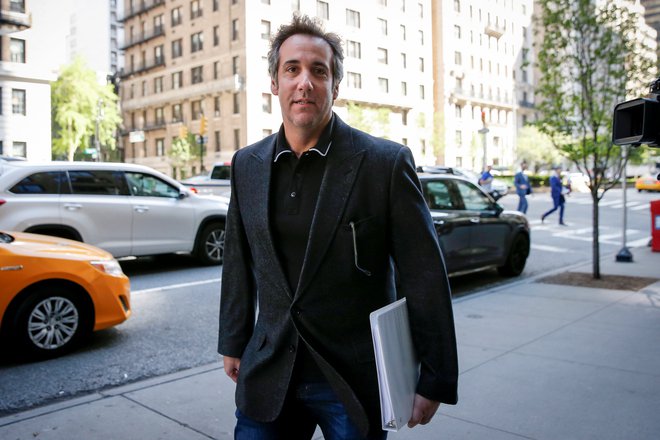 Trumpov odvetnik Michael Cohen je premikanje denarja pod mizo spremenil v uspešen poslovni model. FOTO: Reuters