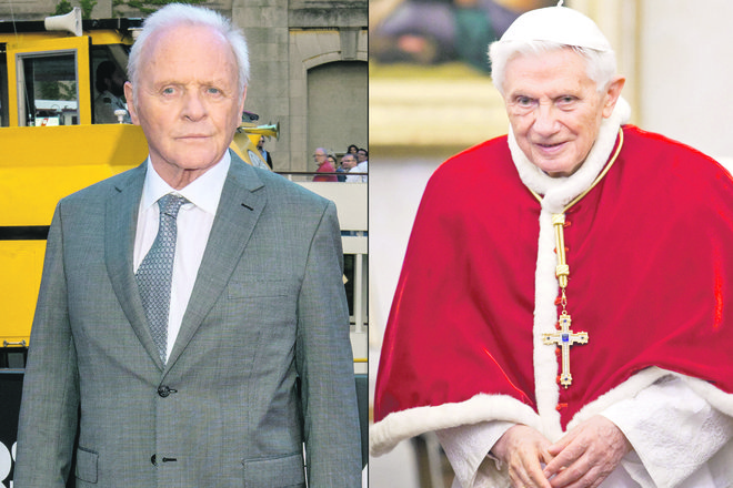 Anthonyja Hopkinsa bomo v filmu Papež gledali kot Benedikta XVI. FOTO: Wikipedia