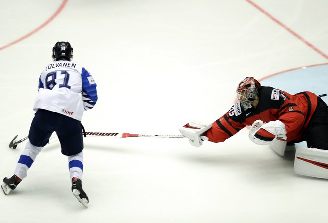 Med strelce se je vpisal tudi novinec Eeli Tolvanen. Foto&nbsp;David W. Černy/Reuters