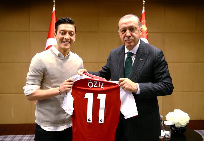 Mesut Özil in Erdoğan FOTO: Handout/Reuters