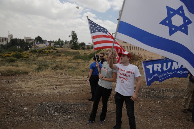 Selitev veleposlaništva ZDA v Jeruzalem je vplivala tudi na izraelsko-turške odnose. FOTO: Sebastian Scheiner/AP