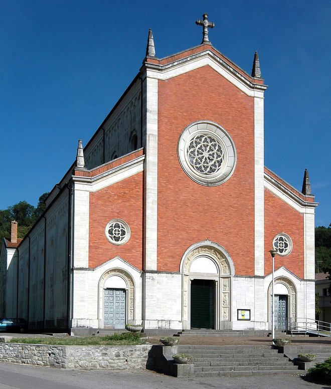 Špetrska cerkev. FOTO: Wikipedija