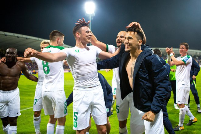 Olimpija se je z zmago vrnila na vrh. Foto Tadej Regent/Delo