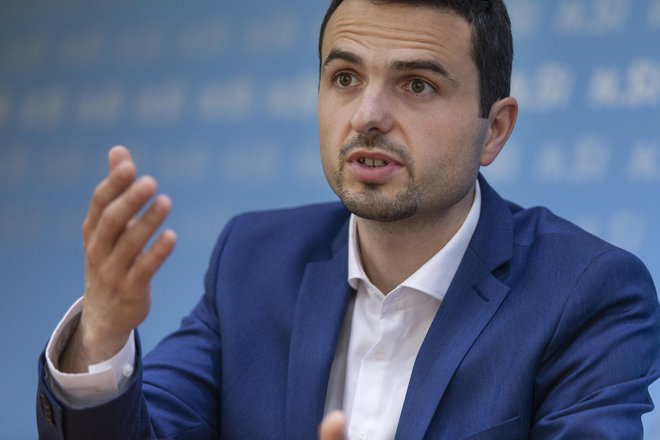 Matej Tonin, predsednik stranke NSi, je prepričan, da je v politiki čas za novo generacijo. FOTO: Voranc Vogel