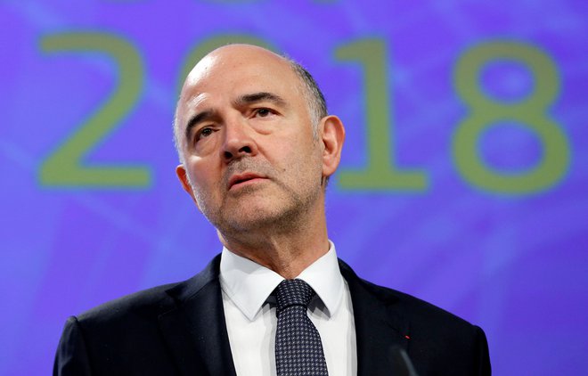 Evropski komisar za denarne zadeve Pierre Moscovici je pozdravil &shy;Contejeve napovedi, da bo spoštoval pravila. FOTO: Francois Lenoir/Reuters
