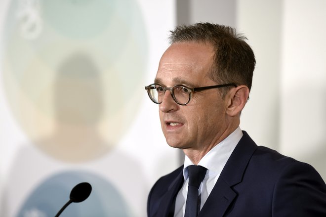Nemški zunanji minister Heiko Maas je sprožil razpravo o odnosu Nemčije do Rusije. FOTO: Reuters