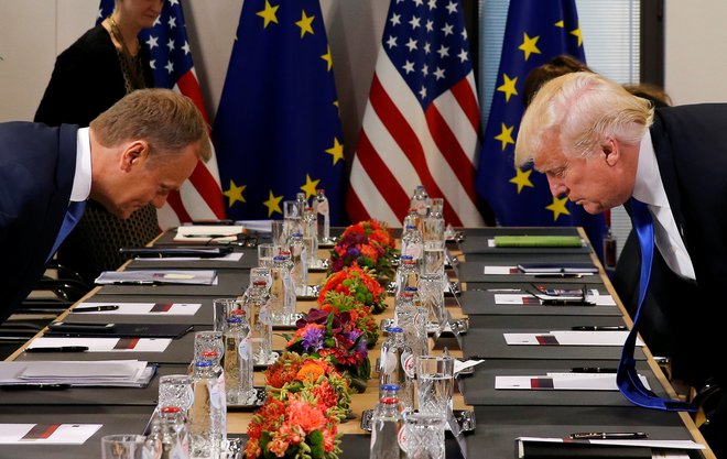 V ZDA se zelo dobro zavedajo, da EU bolj potrebuje zavezništvo, kot oni. FOTO: Reuters