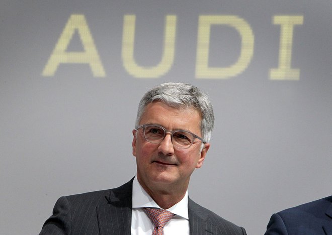 Izvršni direktor Audija Rupert Stadler je v škripcih. FOTO: AFP