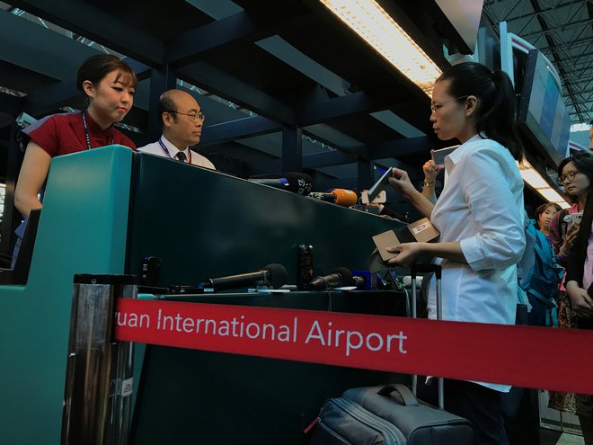 Mednarodno letališče Taoyuan v Tajpeju po &raquo;ukazu&laquo; Pekinga ne bo samo na Tajvanu, temveč tudi na Kitajskem. FOTO: Reuters