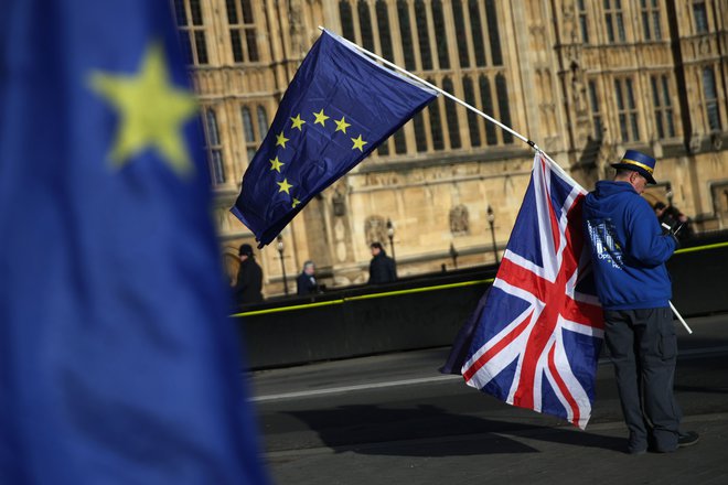 Bo brexit sprožil razpad EU? FOTO: Daniel Leal-Olivas/AFP