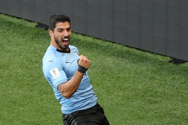 Suarez je stoti nastop za Urugvaj obeležil z zadetkom.&nbsp;